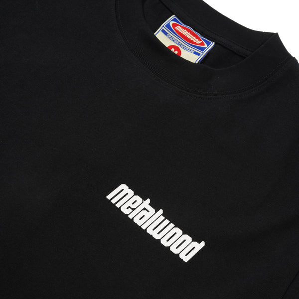 Metalwood Pool Tee, Black