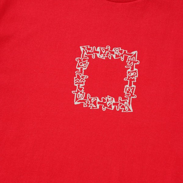 Slinky Slinky Logo Tee, Red