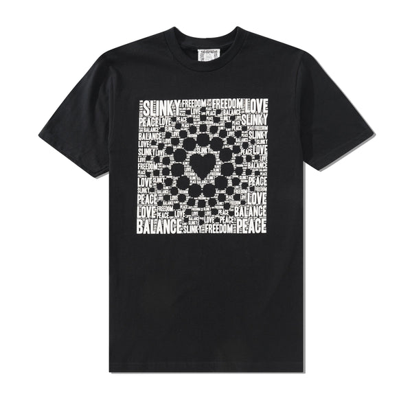 Slinky Love Parade Tee, Black