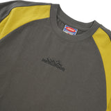 Mountaineer Raglan Tee, Earth / Slime