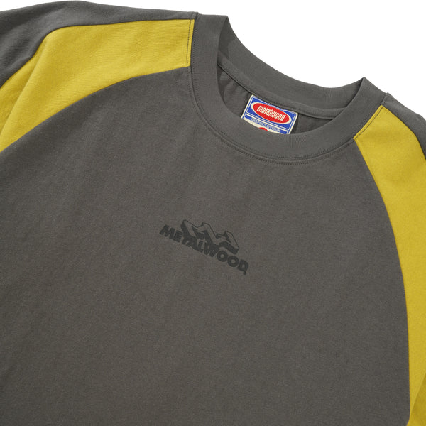 Metalwood Mountaineer Raglan Tee, Earth / Slime