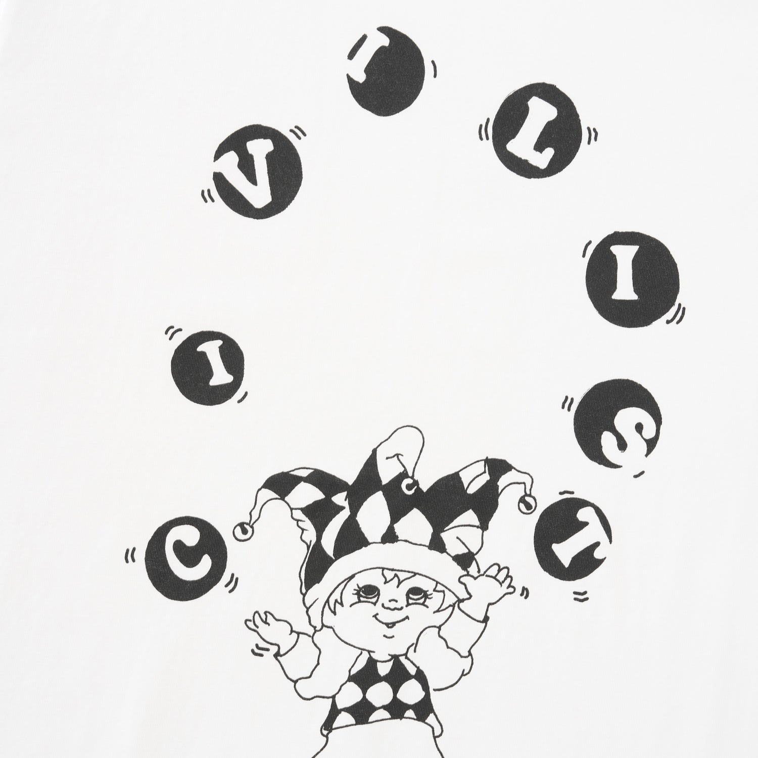 Juggle Tee, White