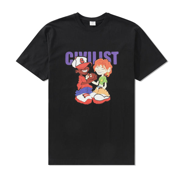 Civilist Characters Tee, Black