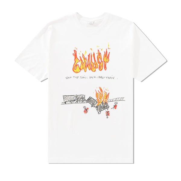 Civilist Train Tee, White