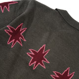 Kiki Zip Knit L/S Polo, Graphite