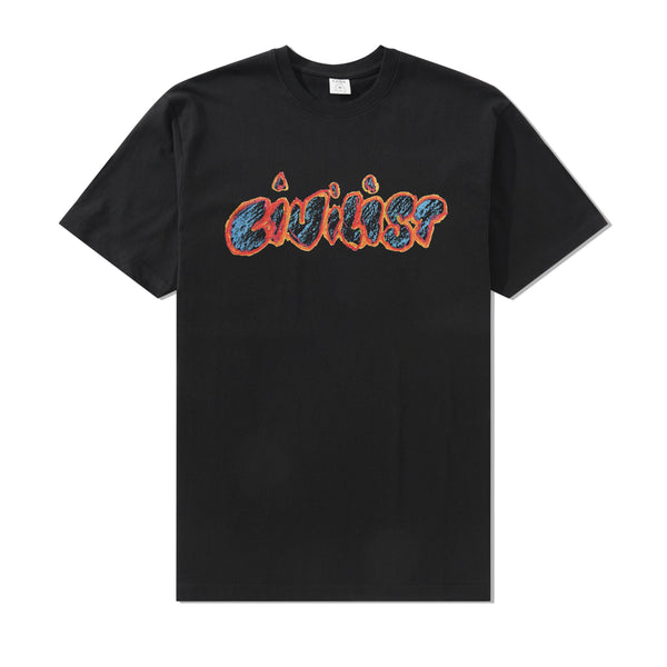 Civilist Wax Tee, Black