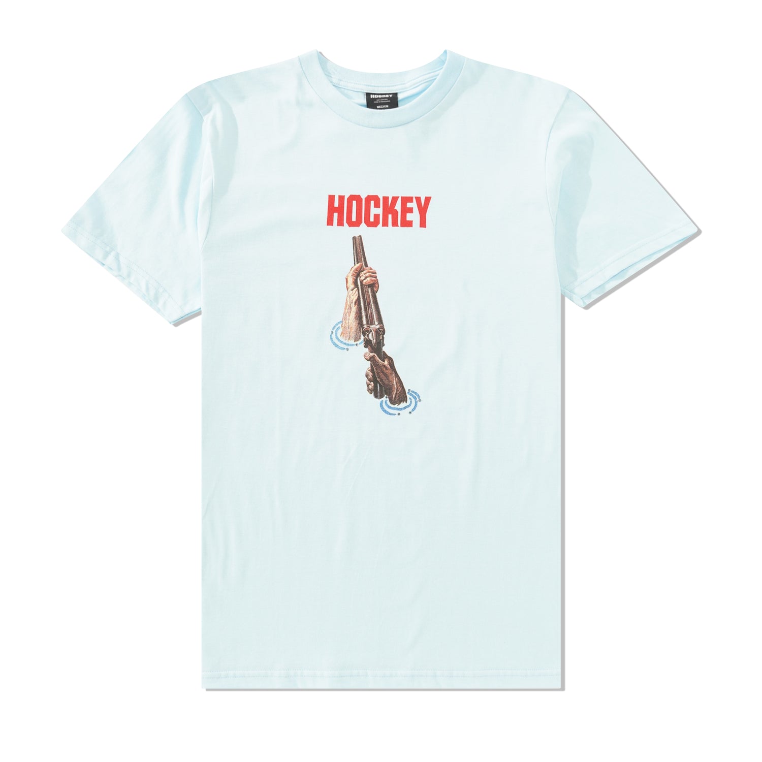 Shotgun Tee, Light Blue