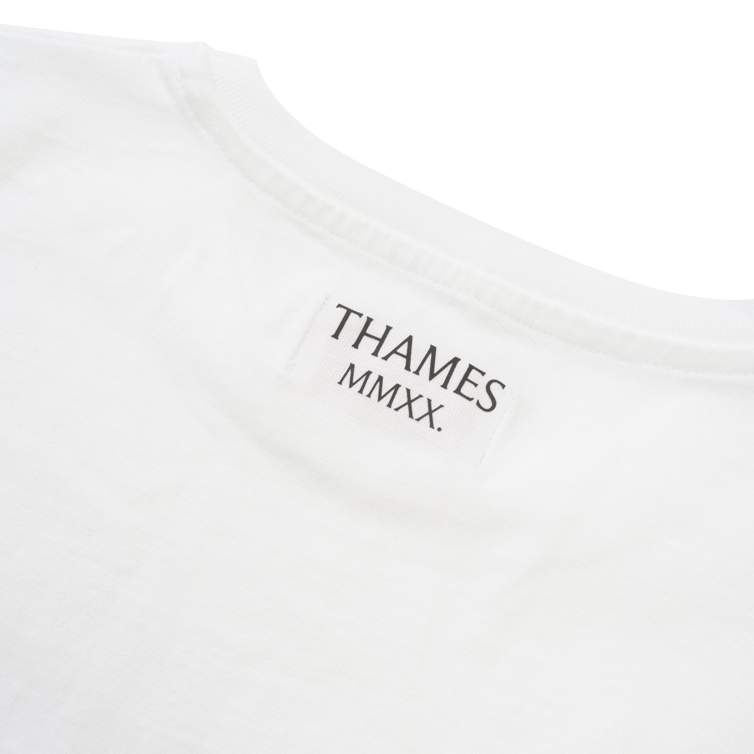 Only Human Tee, White