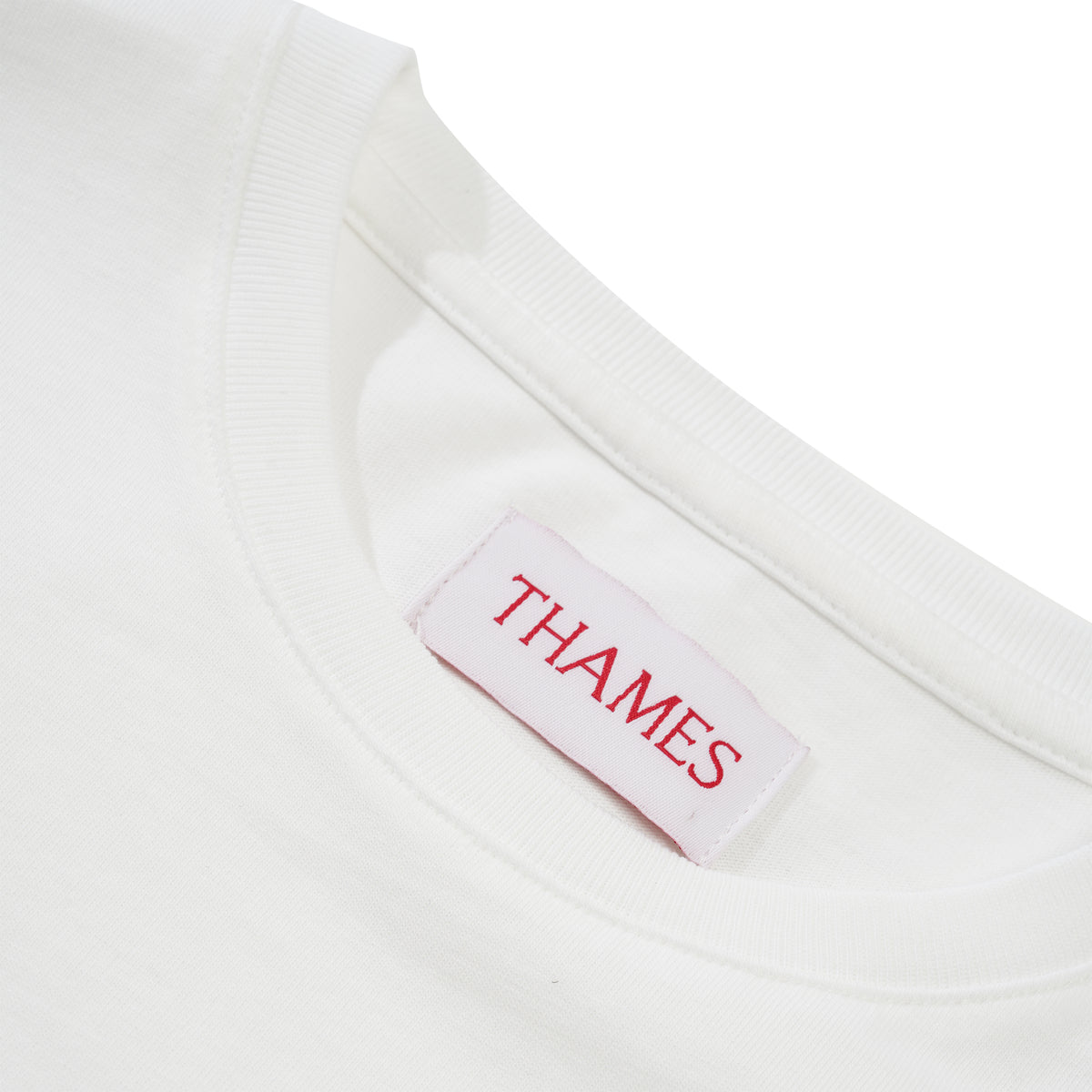 Letters Tee, White