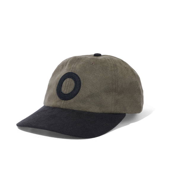 POP Trading Company O Six-Panel Hat, Olive / Black