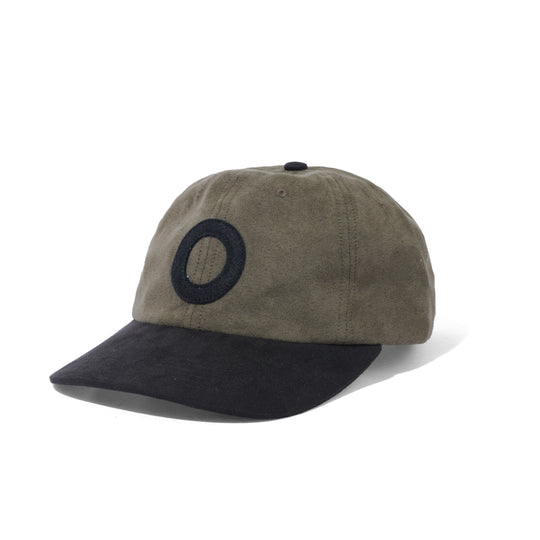 O Six-Panel Hat, Olive / Black