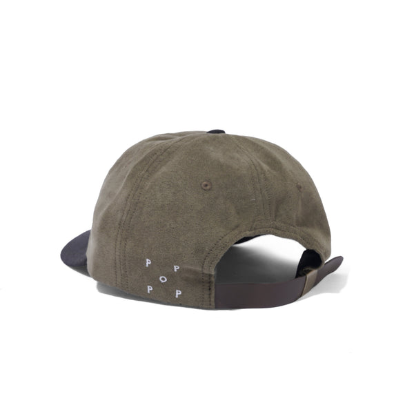 POP Trading Company O Six-Panel Hat, Olive / Black
