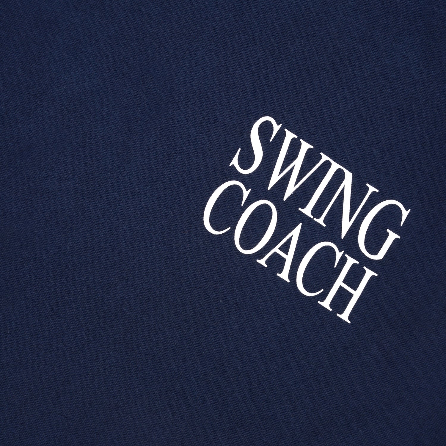 Swing Coach Tee, Navy