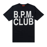 BPM CLUB Tee, Black