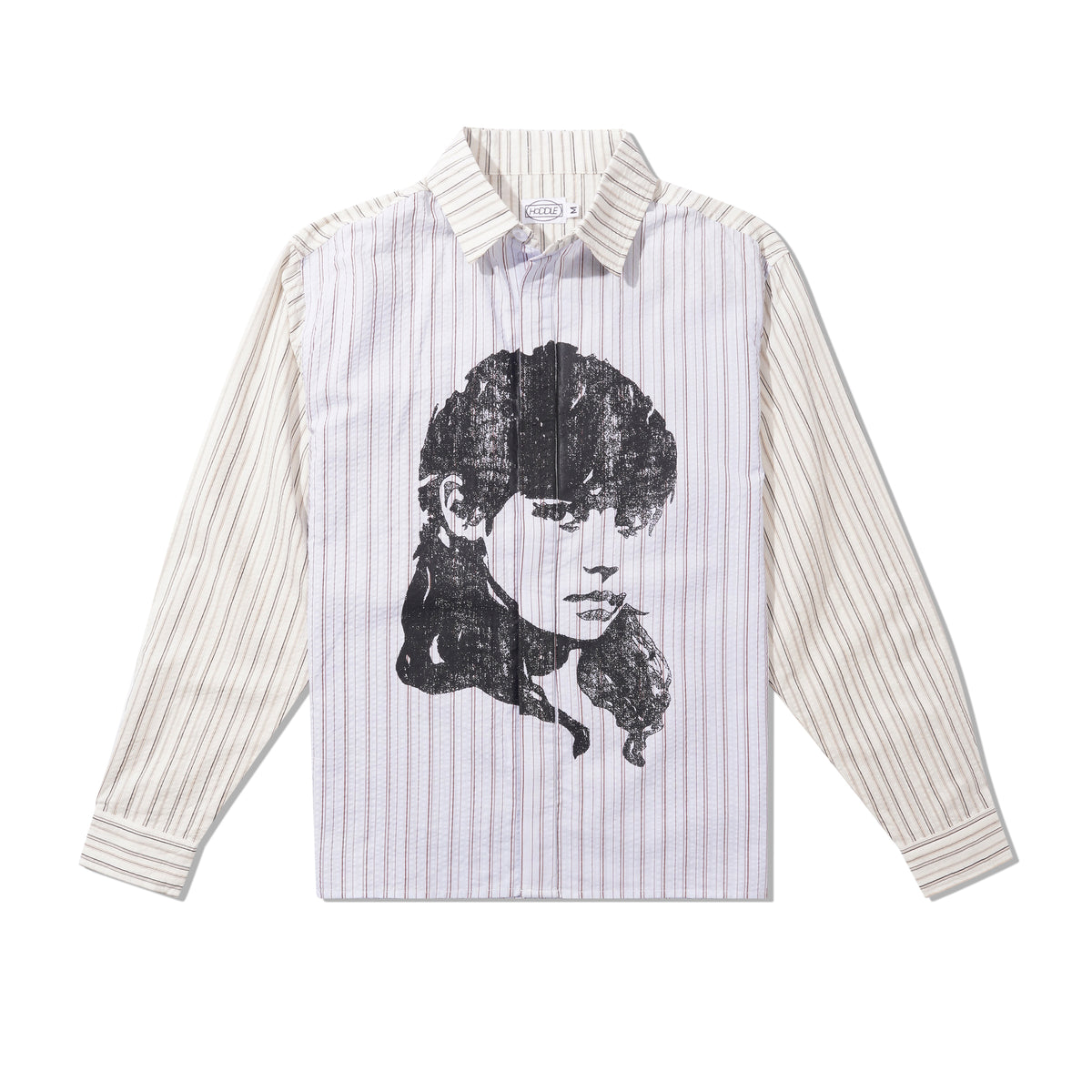 Merch Shirt, Stripe Seersucker