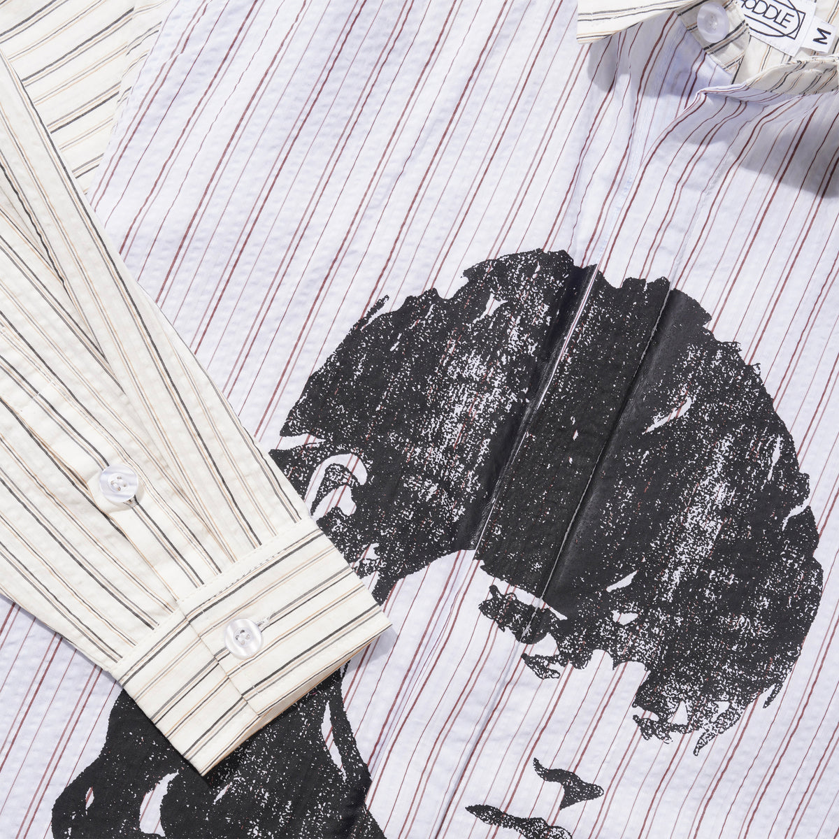 Merch Shirt, Stripe Seersucker