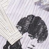 Merch Shirt, Stripe Seersucker