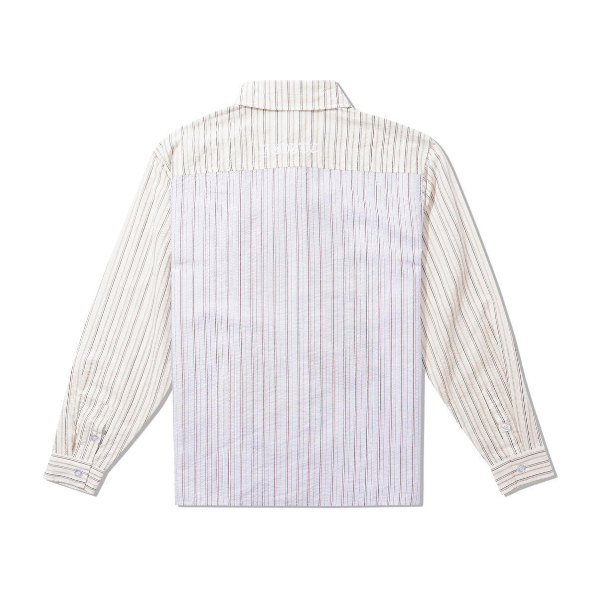 Merch Shirt, Stripe Seersucker