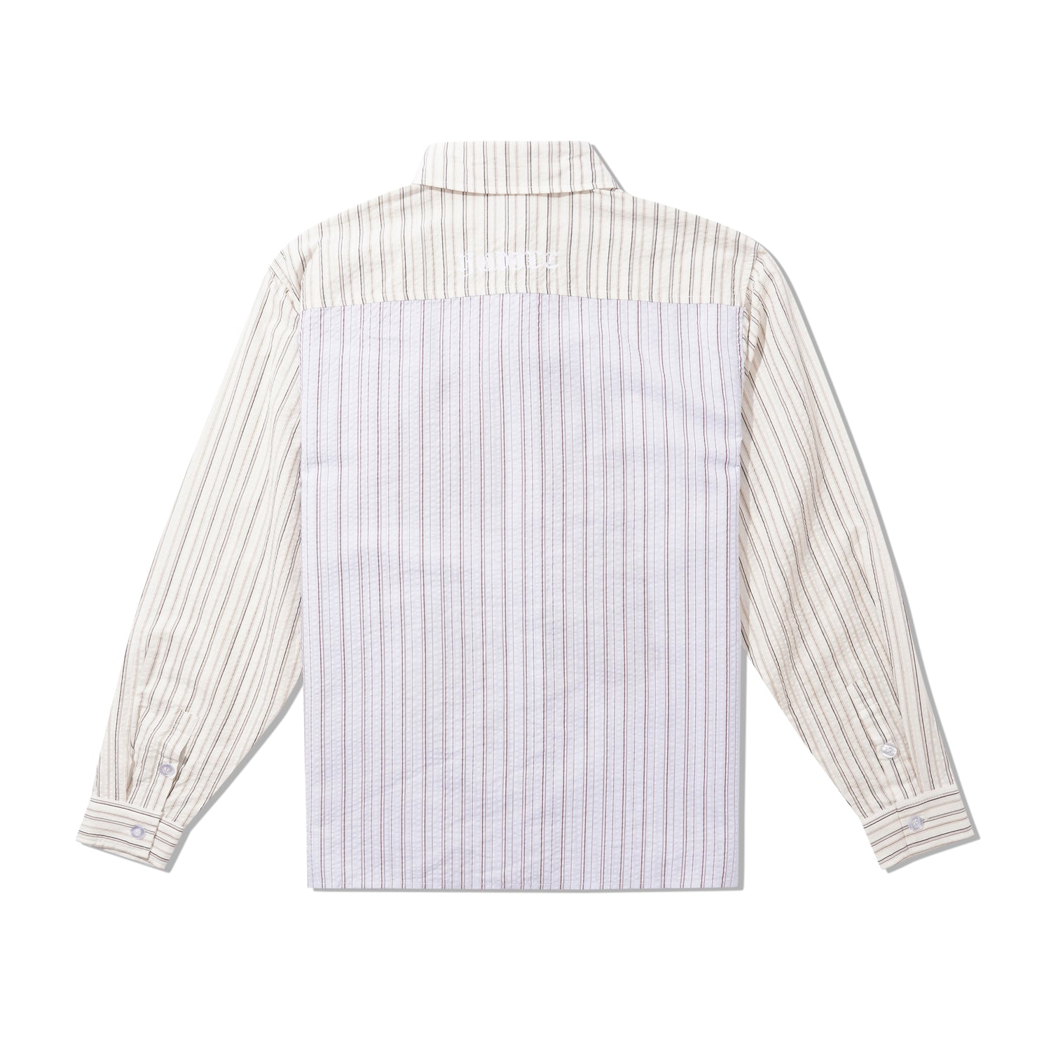 Merch Shirt, Stripe Seersucker