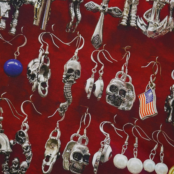 Violet Earings Tee, Red