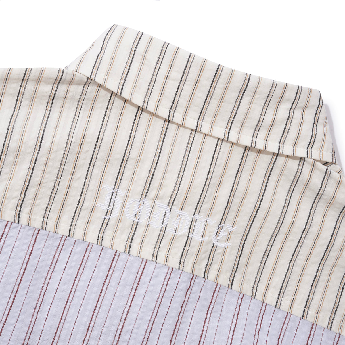 Merch Shirt, Stripe Seersucker