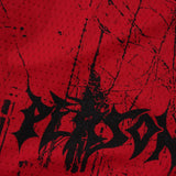 Grave Tree Camo Basketball Shorts, Red