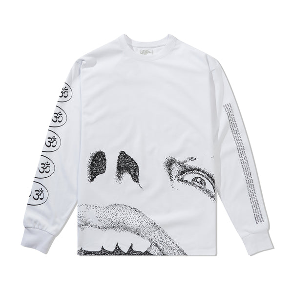 Vans Ed Davis L/S Tee, Blanc De Blanc