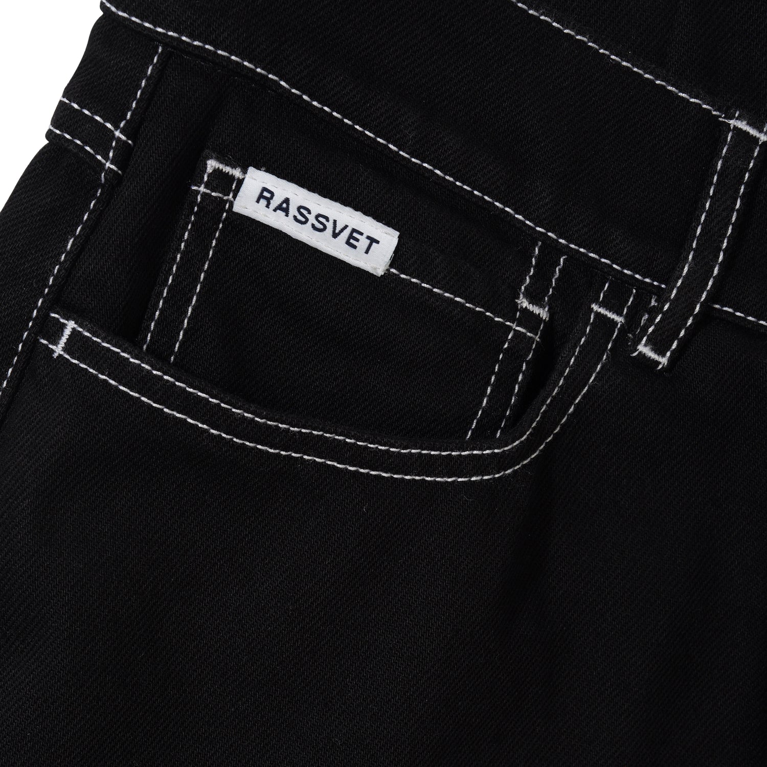 Rassvet Denim Pants, Black