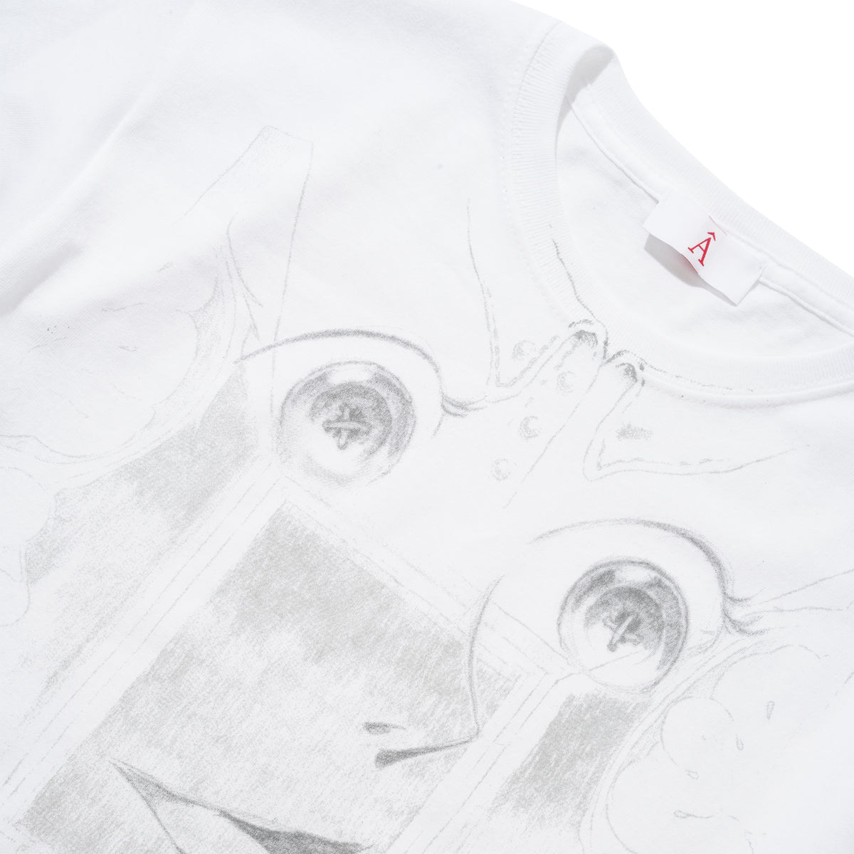 Window Baby Tee, White