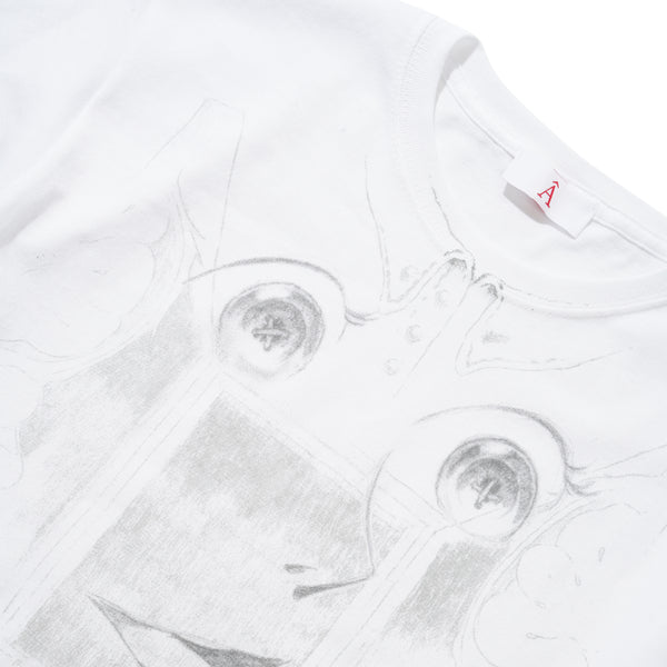 Ames Dept Window Baby Tee, White