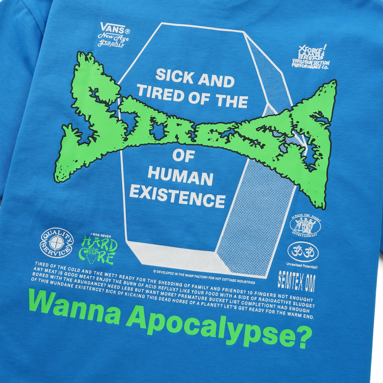 Ed Davis Tee, Bright Azure