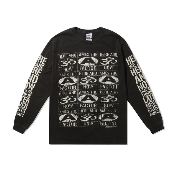 Ames Dept A Factor L/S Tee, Black