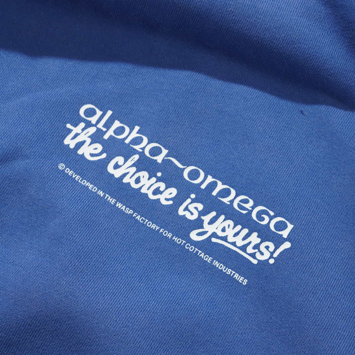 Ed Davis Zip-Thru Pullover Hood, True Blue
