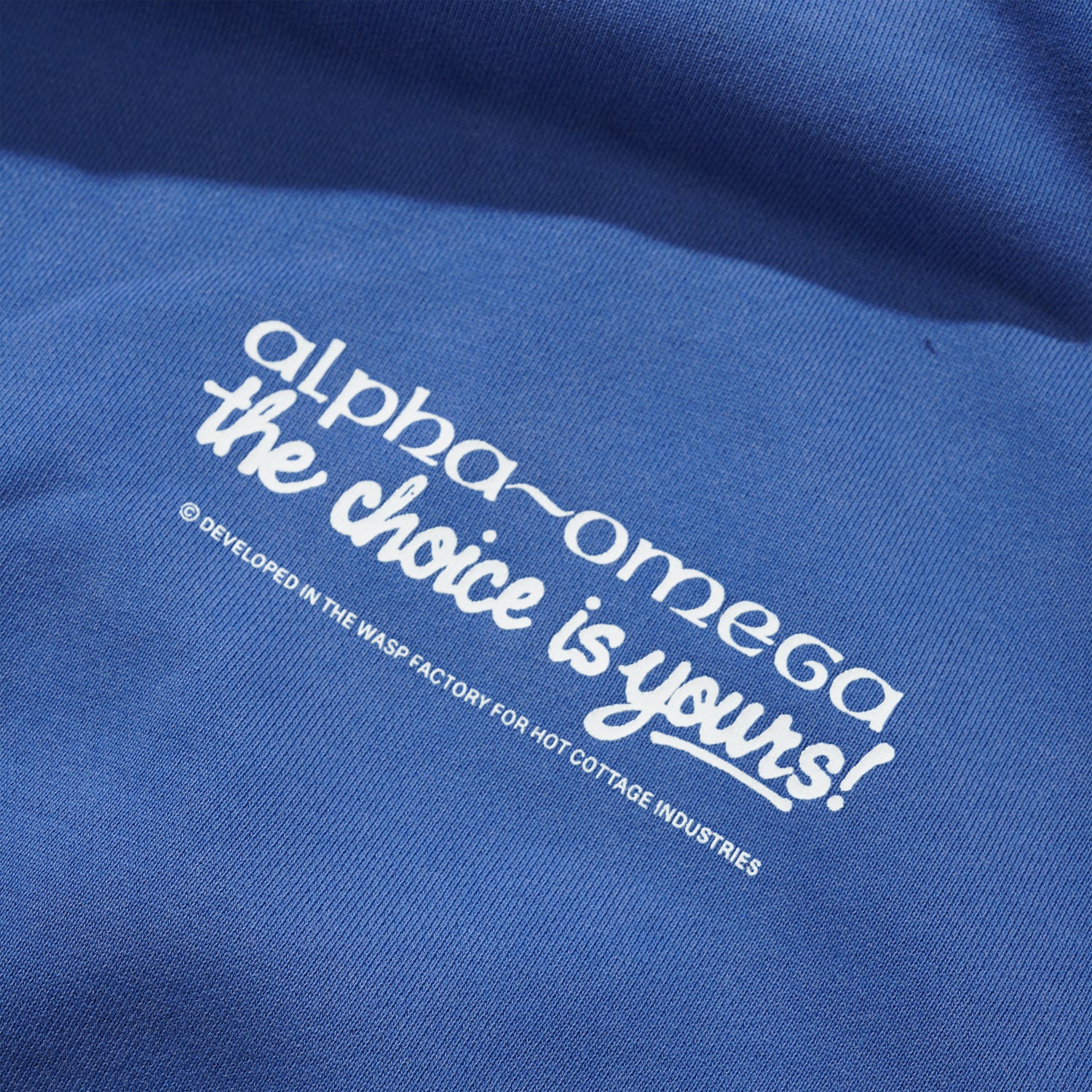 Ed Davis Zip-Thru Pullover Hood, True Blue