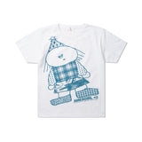 Girl Baby Tee, White