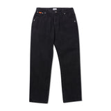 Uniform Slim Cut Jean, Black Wash