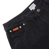 Uniform Slim Cut Jean, Black Wash