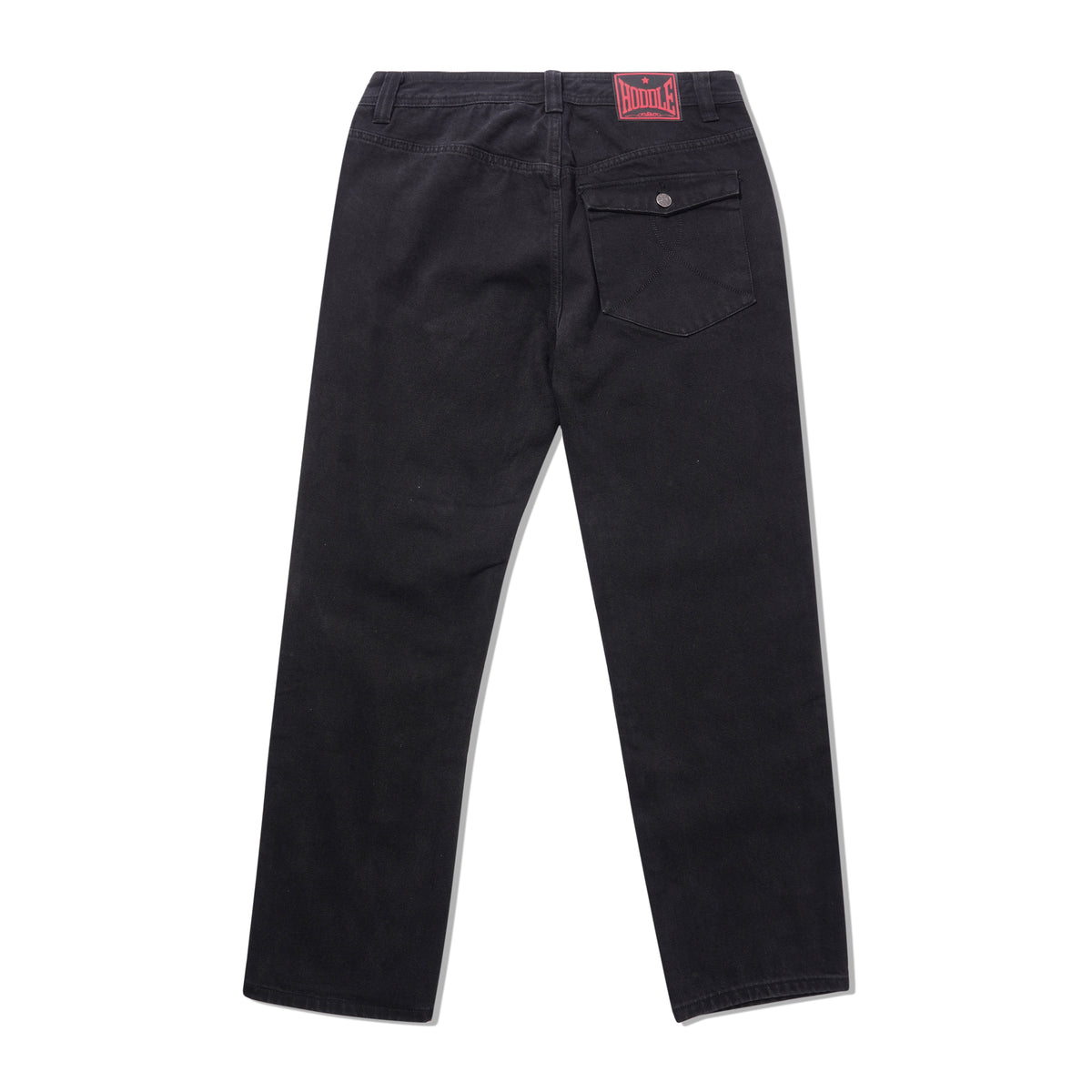 Uniform Slim Cut Jean, Black Wash