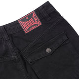 Uniform Slim Cut Jean, Black Wash