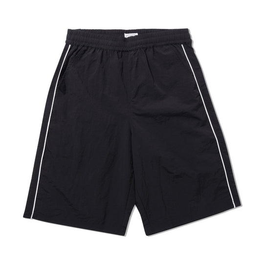 Nylon Bermuda Shorts, Black