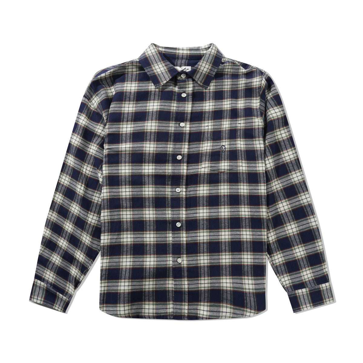 Flannel Shirt, Navy