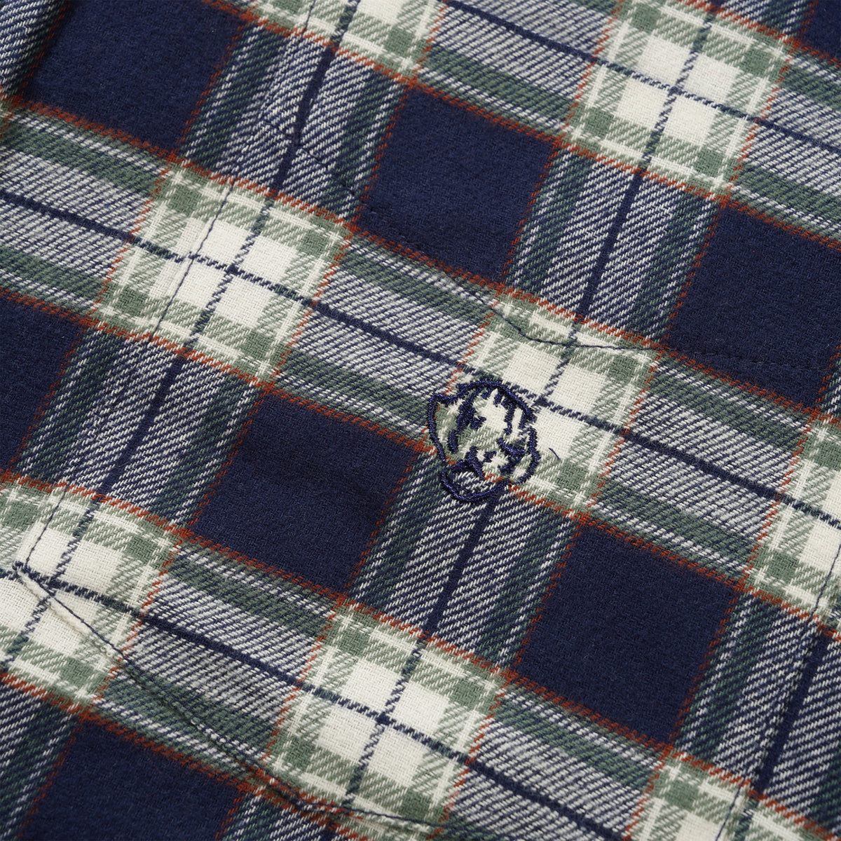 Flannel Shirt, Navy