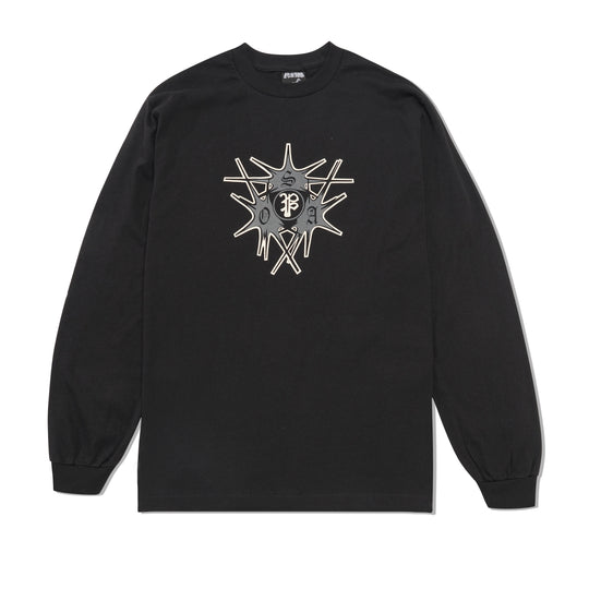 P-Hole L/S Tee, Black