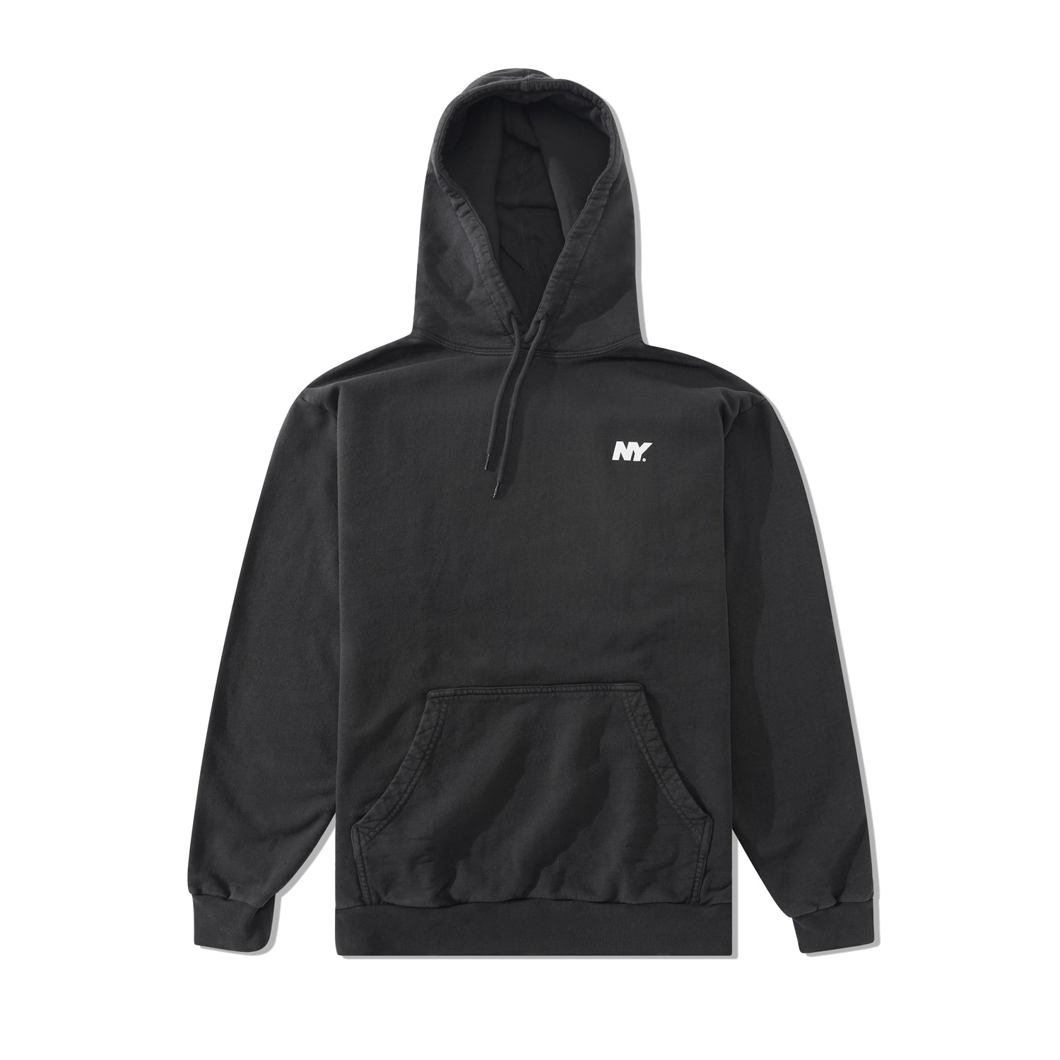 NY Speed Logo Pullover, Vintage Black / White