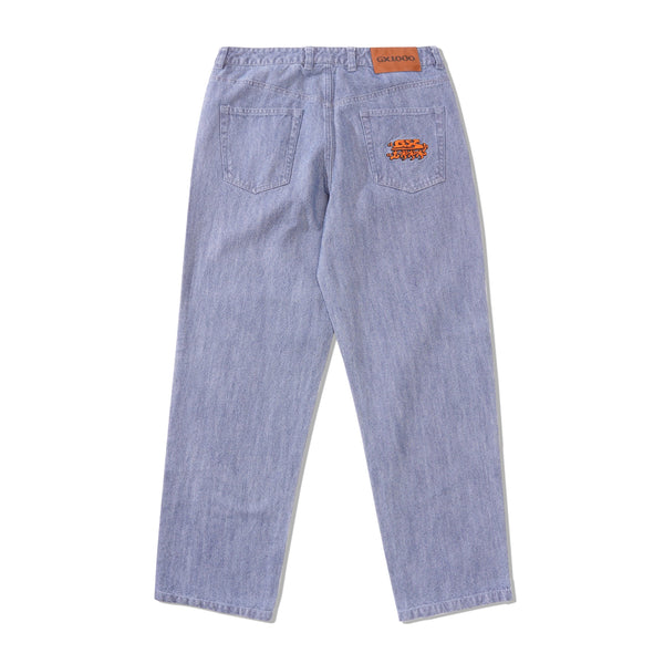 GX1000 Baggy Pant, Blue Wash