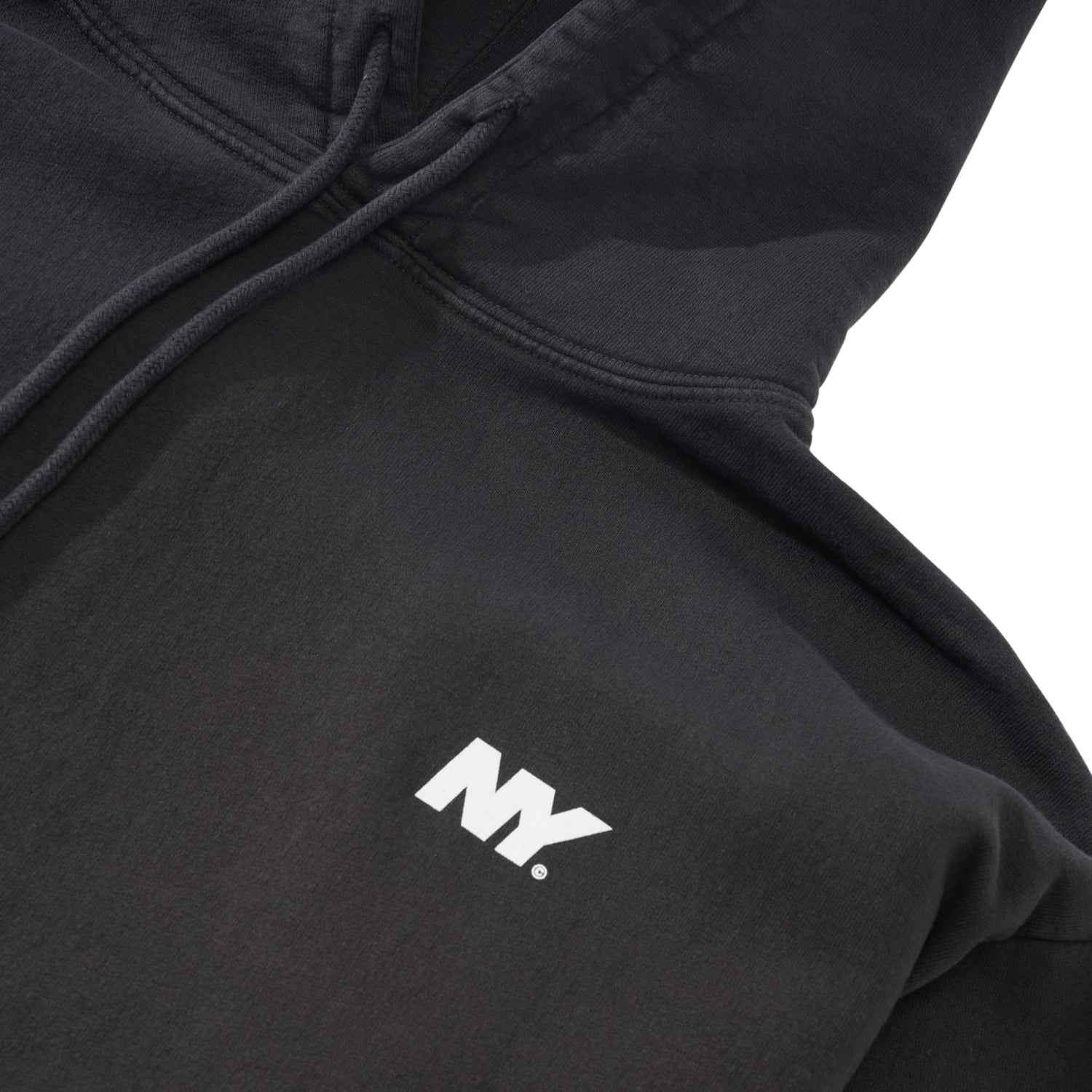 NY Speed Logo Pullover, Vintage Black / White