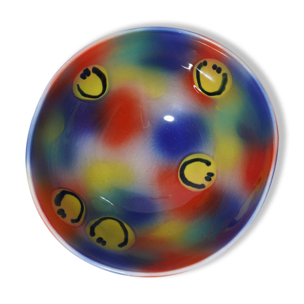 Frizbee Ceramics Medium BBOL, Terrazzo Multi & Smile