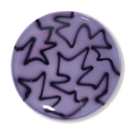 Medium Plate, Blue Pizza