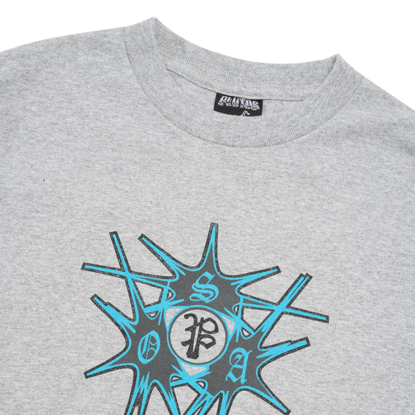 Pluto of St Andrews P-Hole L/S Tee, Heathery Grey