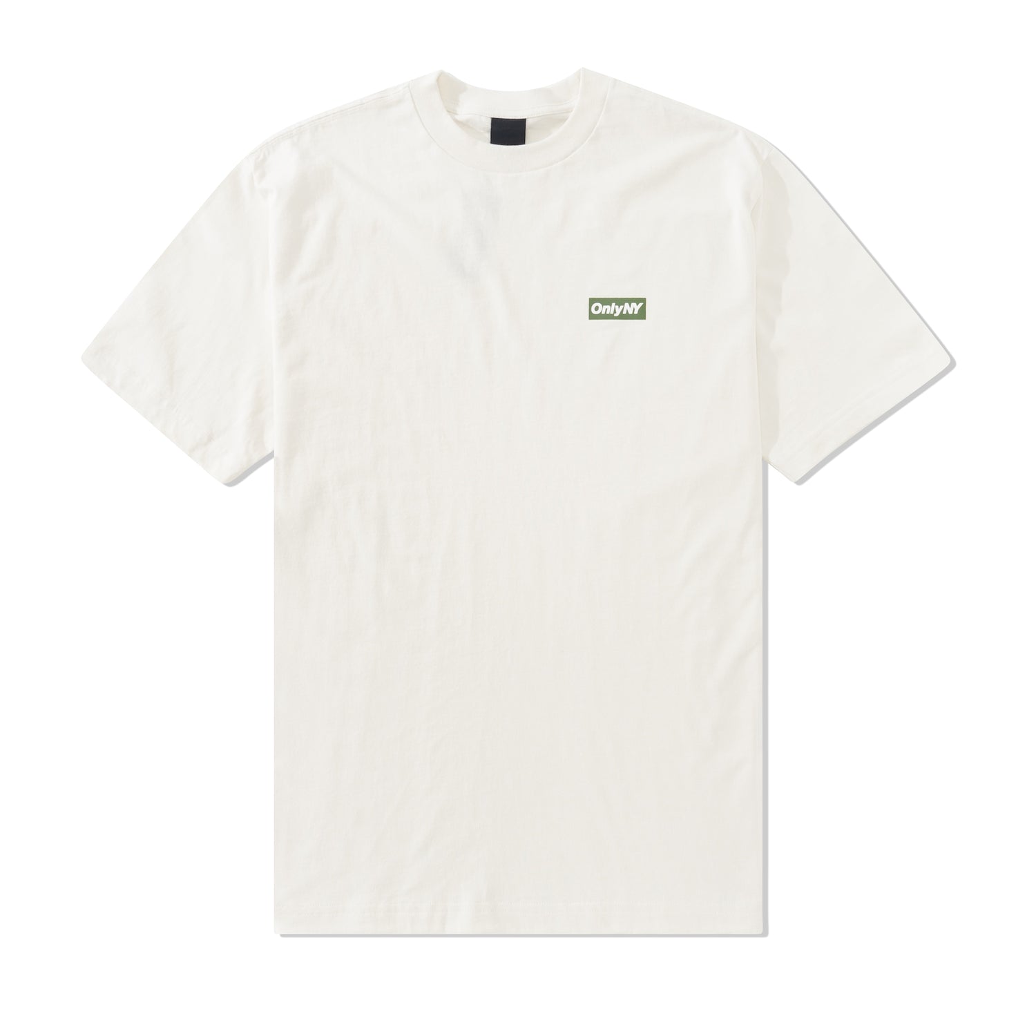 Block Logo Tee, Natural / Green